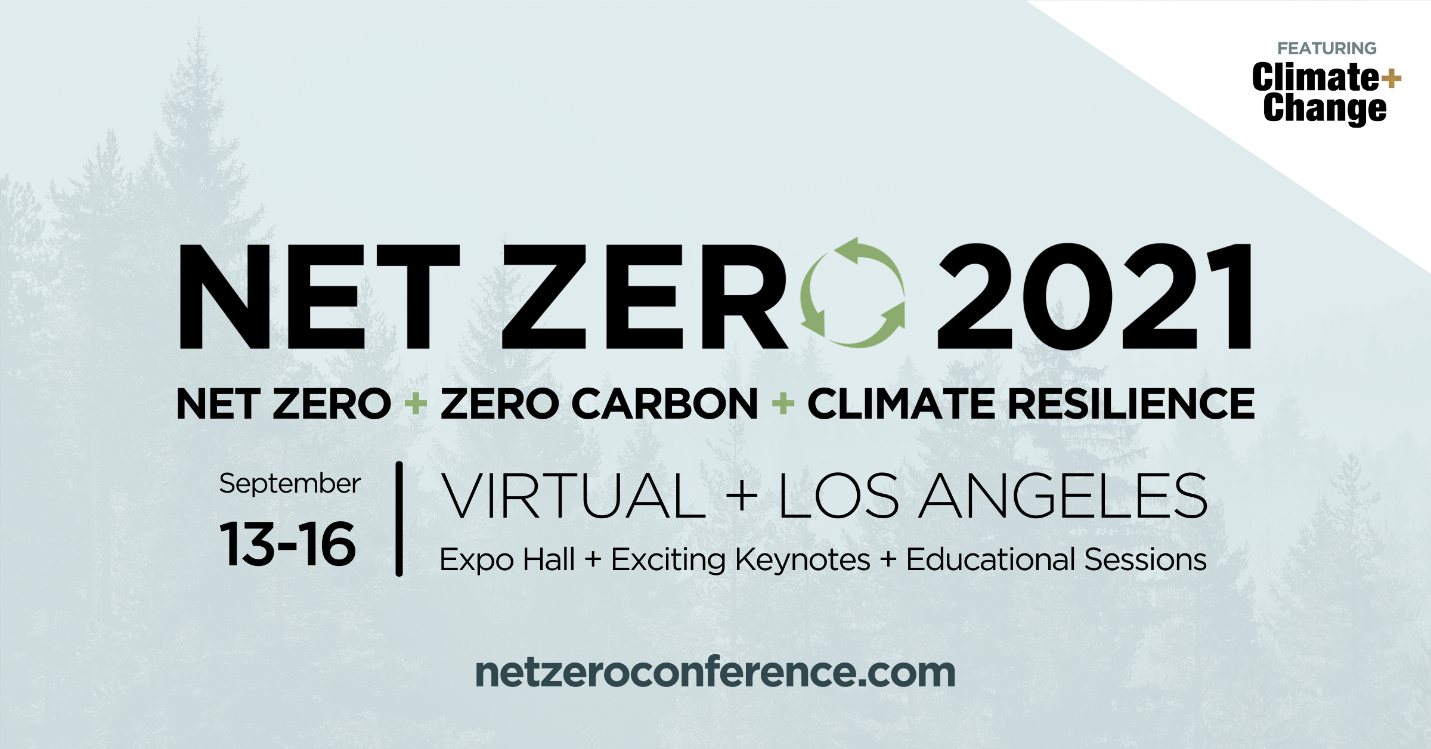 Net Zero Conference is coming with Educational Sessions, Keynotes